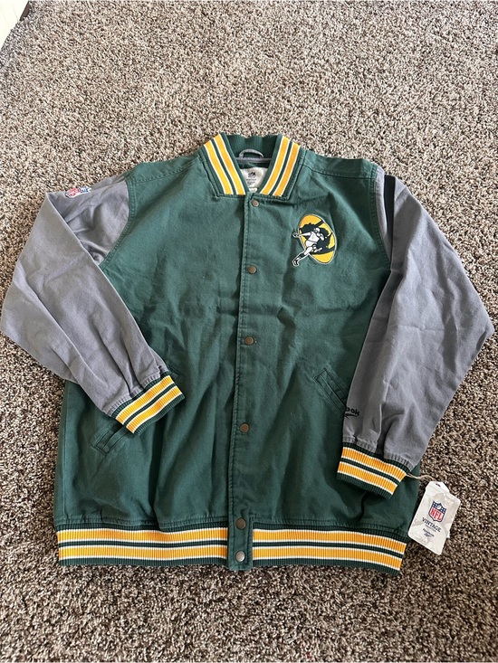 NFL Other - Vintage Green Bay Packers Coach Jacket NWT Canvas NFL Pro Line Throwback